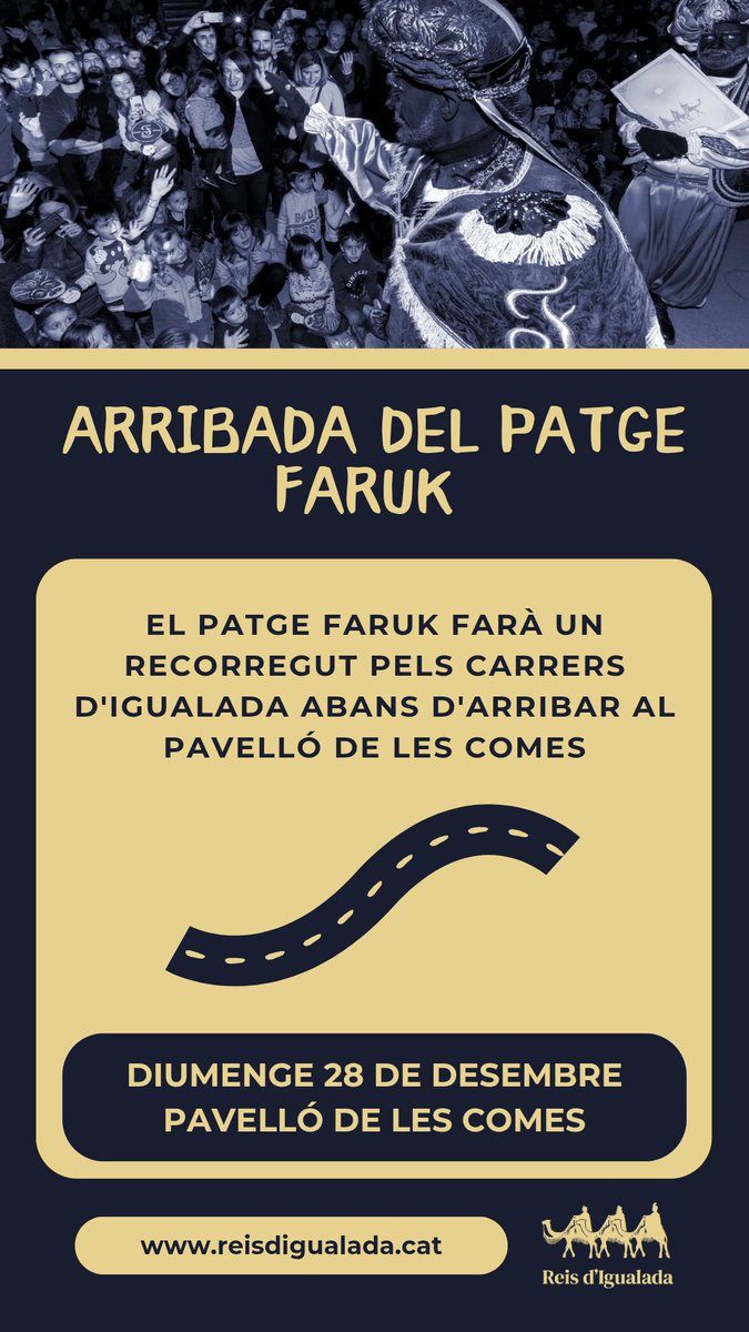 El <a href="/patgefaruk/">Patge FARUK</a> també farà un recorregut pels carrers d'Igualada