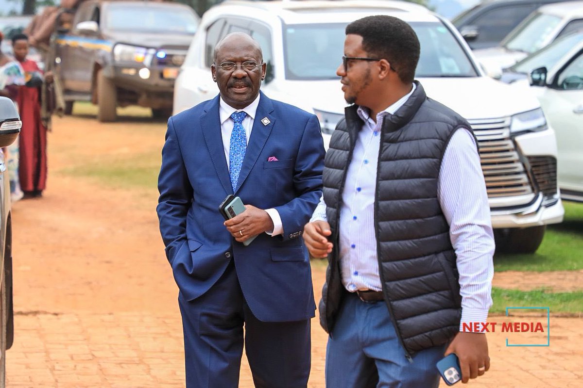 nbstv's tweet photo. PHOTOS: Commissioner General of Uganda Prisons, Dr. Johnson Byabashaija, is at St. Peter’s Cathedral Rugarama, for the thanksgiving service in honour of the late Mzee Nathaniel Sebugunzu.

#NBSUpdates https://t.co/Hw1i8YegrS