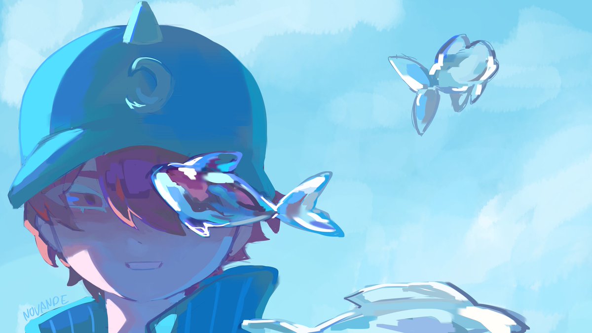 NOVANDEZYSHAX's tweet image. #BoBoiBoy
Blub blub blub 🫧