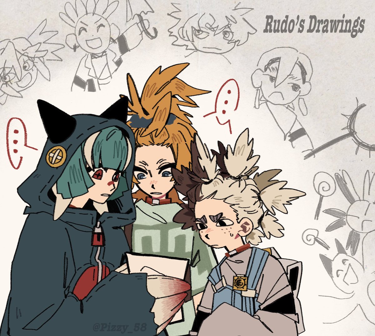 Pizzy_58's tweet image. #GACHIAKUTA