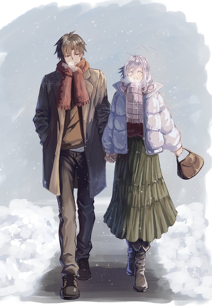 今年最後の冬っぽい絵