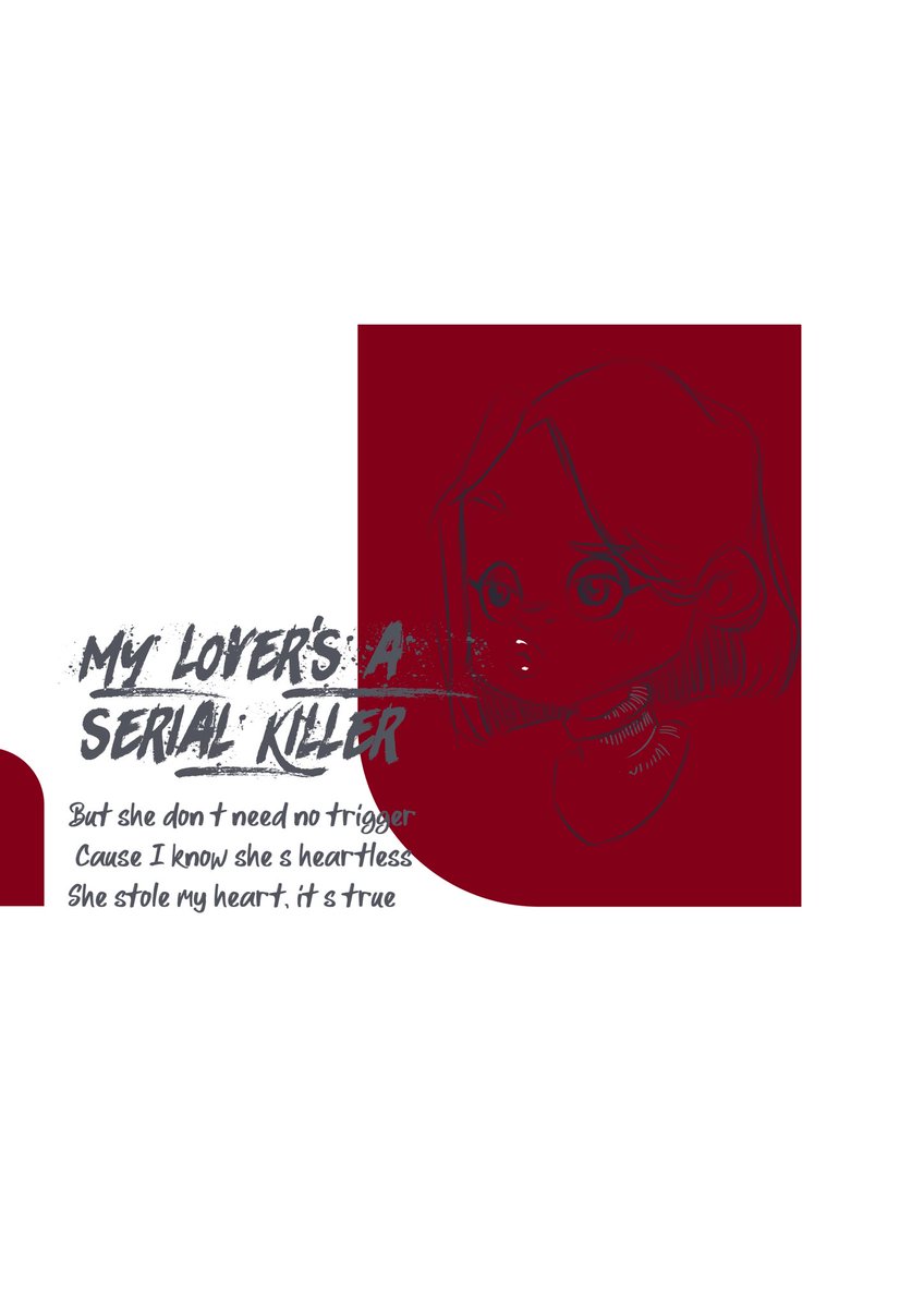 امروز خط چشم قرمز کشیدم و به این مناسبت آهنگ serial killer رو به خودم تقدیم کردم !