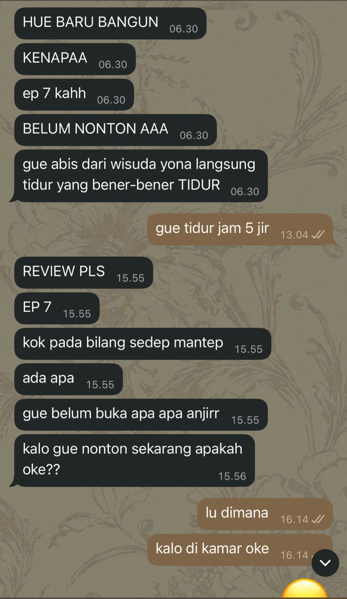 viesvoid's tweet image. it’s 4 pm on the next day dan dia masih belum nonton…