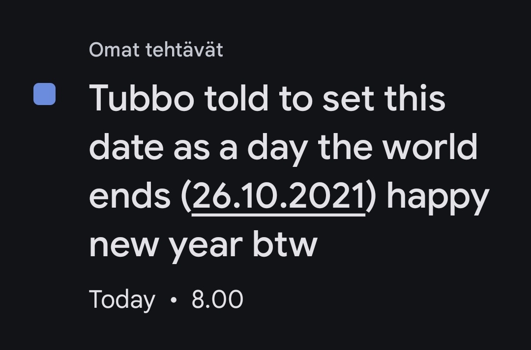 anshelmss's tweet image. woke up to my calender going off. I had completely forgotten about this,  did anyone else go through this 
@TubboLive