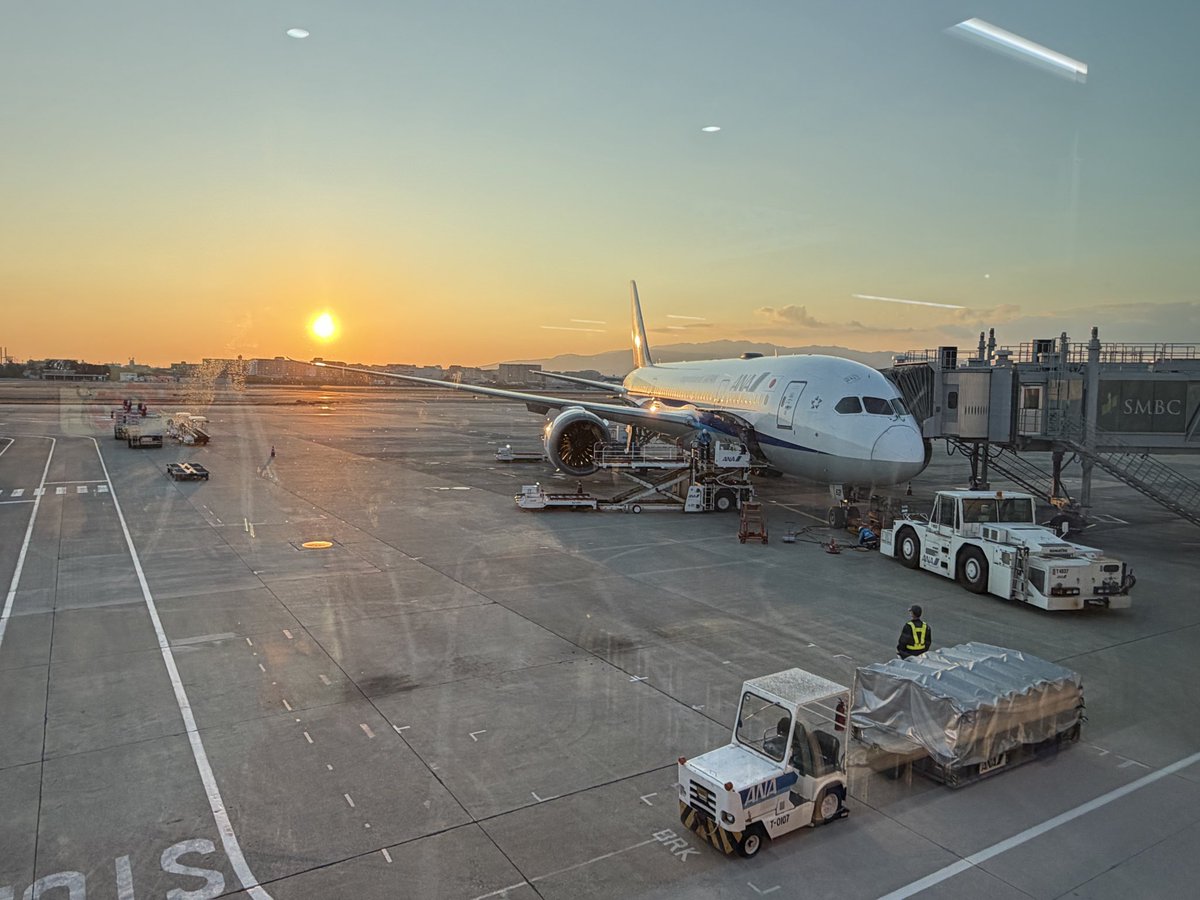 40分遅れて離陸。
今回初めての中央ブロックの通路側でした。景色が見えないと、乗り物酔いになることがわかったので、次回からちゃんと窓側の席を予約します…

さて、羽田から家に向かうぞ。