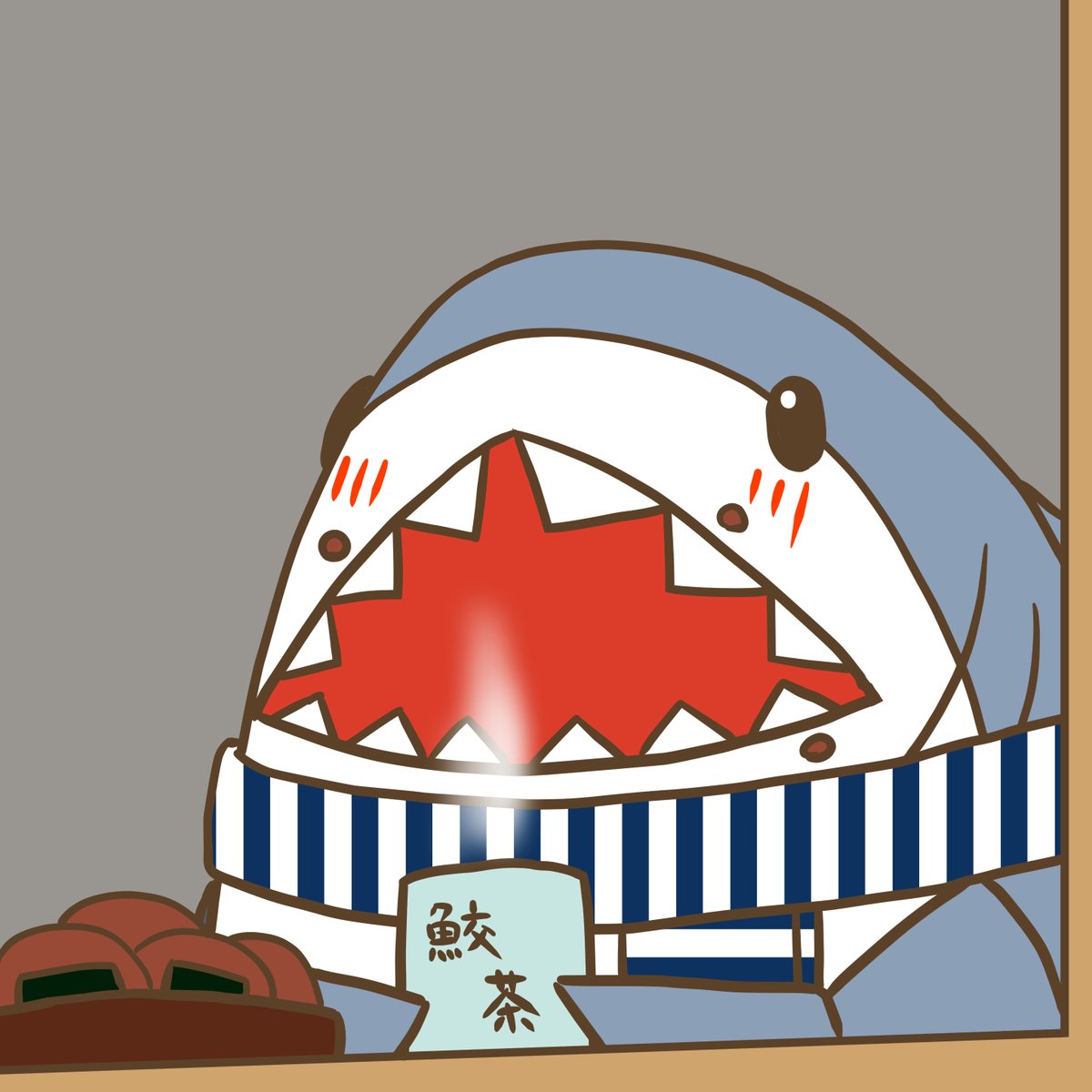 今日のさめちゃん1607 年末年始のおいしいおやつやごはんに向けてひと