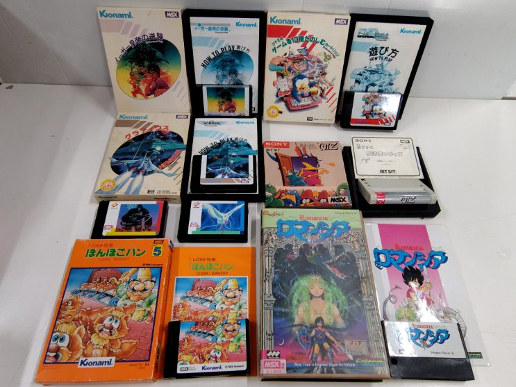 MSXソフト」入荷‼️ ちょいと珍しいMSXソフト（「火の鳥」や「ぽんぽこ