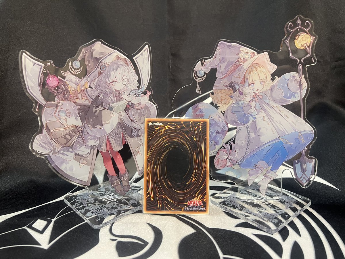 「両面アクリルスタンド: アステーリャ&amp;リゼット」|EATOS@サンクリ2023Spring A09abのイラスト