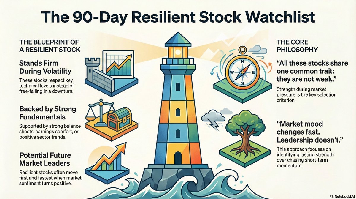 Akash17971's tweet photo. Tracking Strength: My Watchlist for the Next 90 Days 🔥🔥

GROWW
BSE
Jain Resource Recycling
Hindustan Copper
Ashapura Minechem
GMDC
TD Power
Transrail
Nuvama Wealth
Oriana Power
Apollo Micro Systems
Astra Microwave
M&M
Vintage Coffee
Dr Agarwals Health
Interarch
ICICI Bank
Aditya Birla Capital
Cartrade
Ather Energy
Eicher Motors
Bharti Airtel
Lumax Auto
Rajesh Power
Quality Power
Netweb
Tenneco Clean Air
TVS Motor
Vedanta
BEL
HBL Engineering
Canara Bank
SBI Life Insurance Company
Grasim Industries
Hyundai Motor

All these stocks share one common trait: they are not weak ✅

1⃣ Even during market volatility, they are not breaking down beyond a point.
That’s usually a sign that some fundamental trigger is quietly supporting them - strong balance sheet, visible earnings comfort, sector tailwinds, or order visibility.

2⃣ Technically, they are respecting key levels instead of free-falling. Fundamentally, there’s enough confidence to prevent panic selling.

3⃣ These are not momentum chasers. These are potential leaders - stocks that often move first and faster when market sentiment turns positive.
I’m not predicting anything, just watching strength.

Market mood changes fast. Leadership doesn’t.
