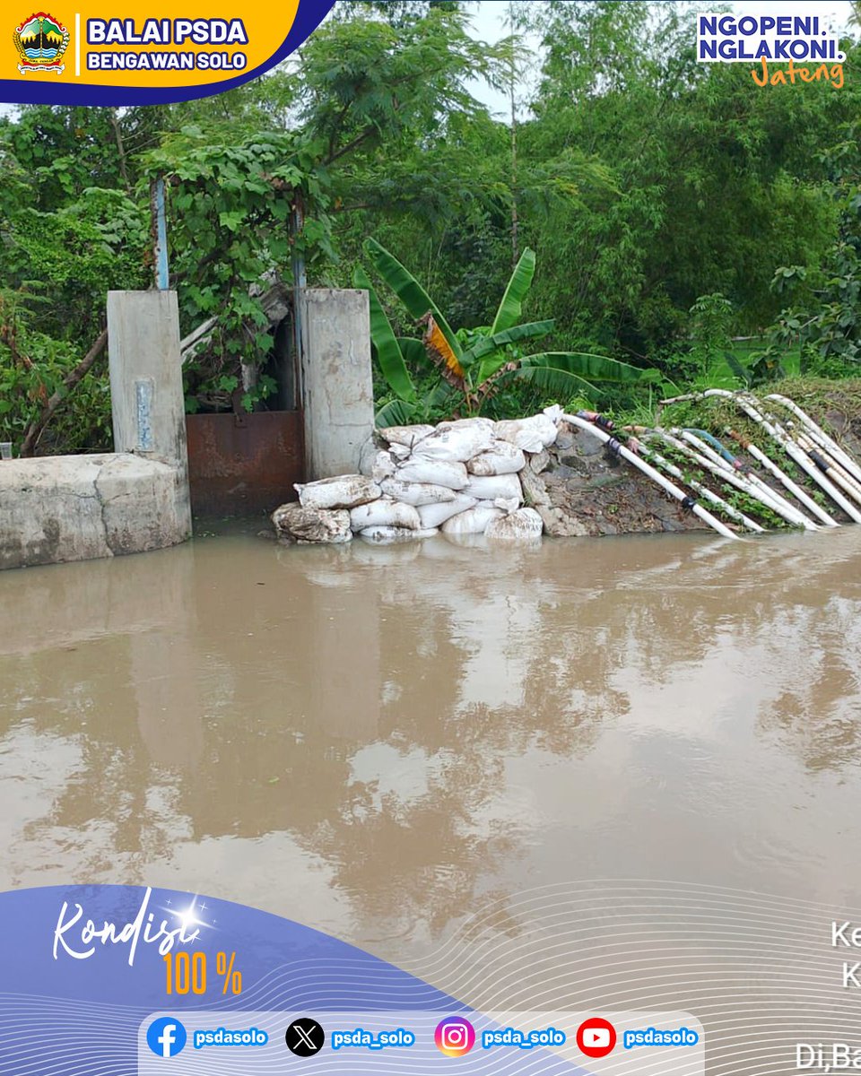 Kegiatan Kerja Bersama Korpokla Wilayah Cemoro Penanggulangan Darurat Tanggul Longsor dgn PPA &amp; Mantri Pokla Cemoro di Saluran Induk Bapang HM 14+79 Daerah Irigasi (DI) Bapang. 
.
Desa = Krikilan
Kec = Kalijambe 
Kab = Sragen
.
<a href="/dpusdatarujtg/">Dinas PUSDATARU Jateng</a>
. 
#jawatengah
#ngopeningelakoni