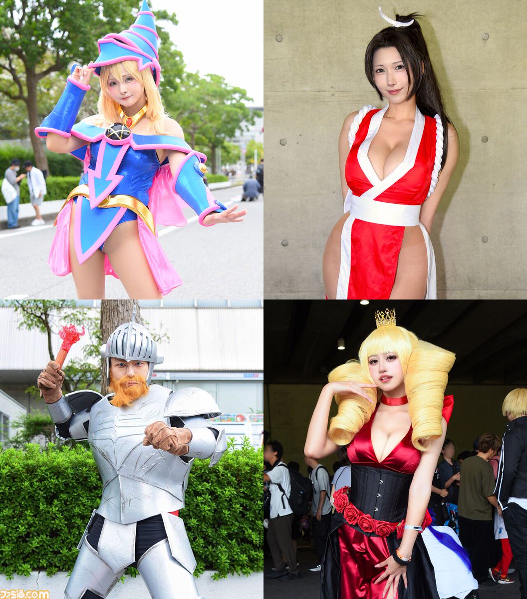 コスプレ】不知火舞は忍装束もライダースーツもかっこいい。『魔界村