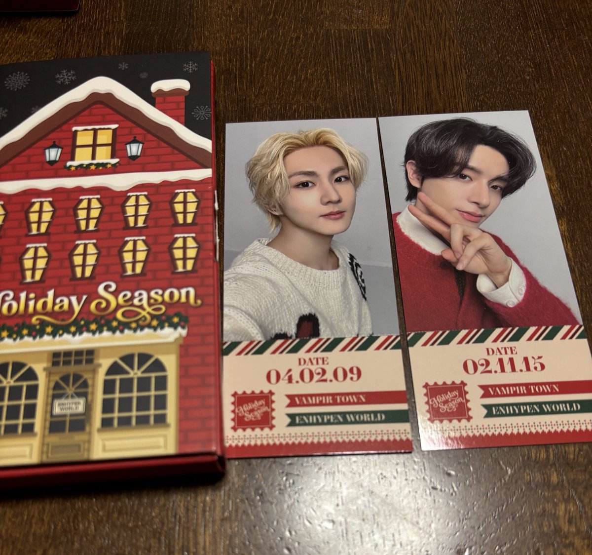 ENHYPEN WORLD COUPON CARD] HOLIDAY SEASON BASIC ver.交換お願いし