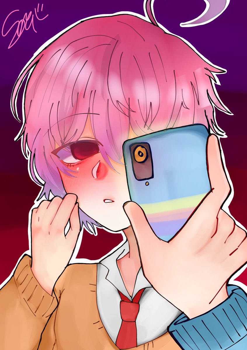 RyuutoTomoki's tweet photo. "Hey! Ino look at my phone!"

Hm-?

"Hello ino answer me !"

Yes... Mas..ter... https://t.co/Sn5DuZTfKq