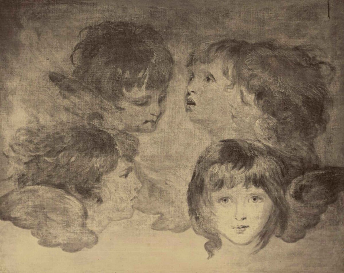september_not's tweet photo. Angels' Heads by Sir Joshua Reynolds (1857) https://t.co/kVJ6LnsSCk
