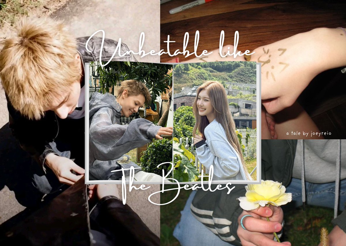 joeyreio's tweet image. Unbeatable like The Beatles 

a piece of juumartinz