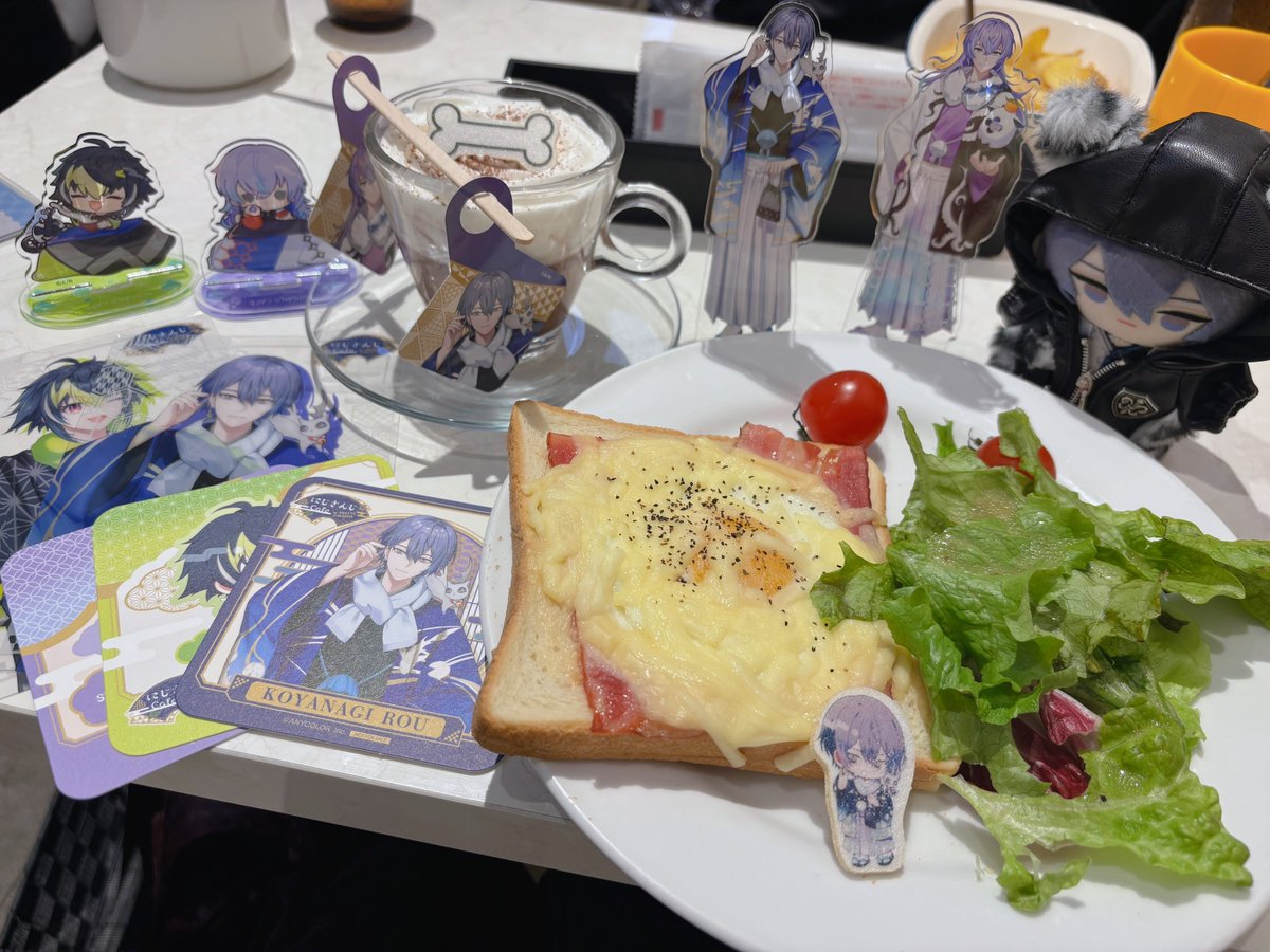 スイパラ行ってきた〜〜❕
抜刀ーストもココアも美味しかった👻🔪
小柳の特典自引きできて大歓喜（˶ᵔᵕᵔ˶）
#Dyticaとお正月　#放ロウ者