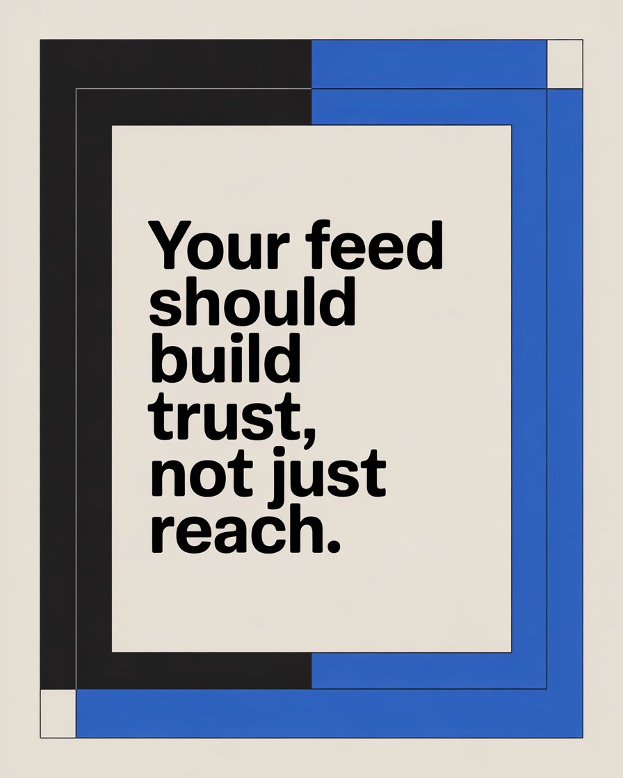 The_Feed_Archit's tweet photo. Most businesses treat social media like a checklist.
Very few treat it like a strategy.
I help brands turn their feeds into assets,  not just profiles.
If your content isn’t converting, your strategy is the first place to fix.

#socialmediamanager #digitalmarketing #brandgrowth https://t.co/MQPElKXQs2