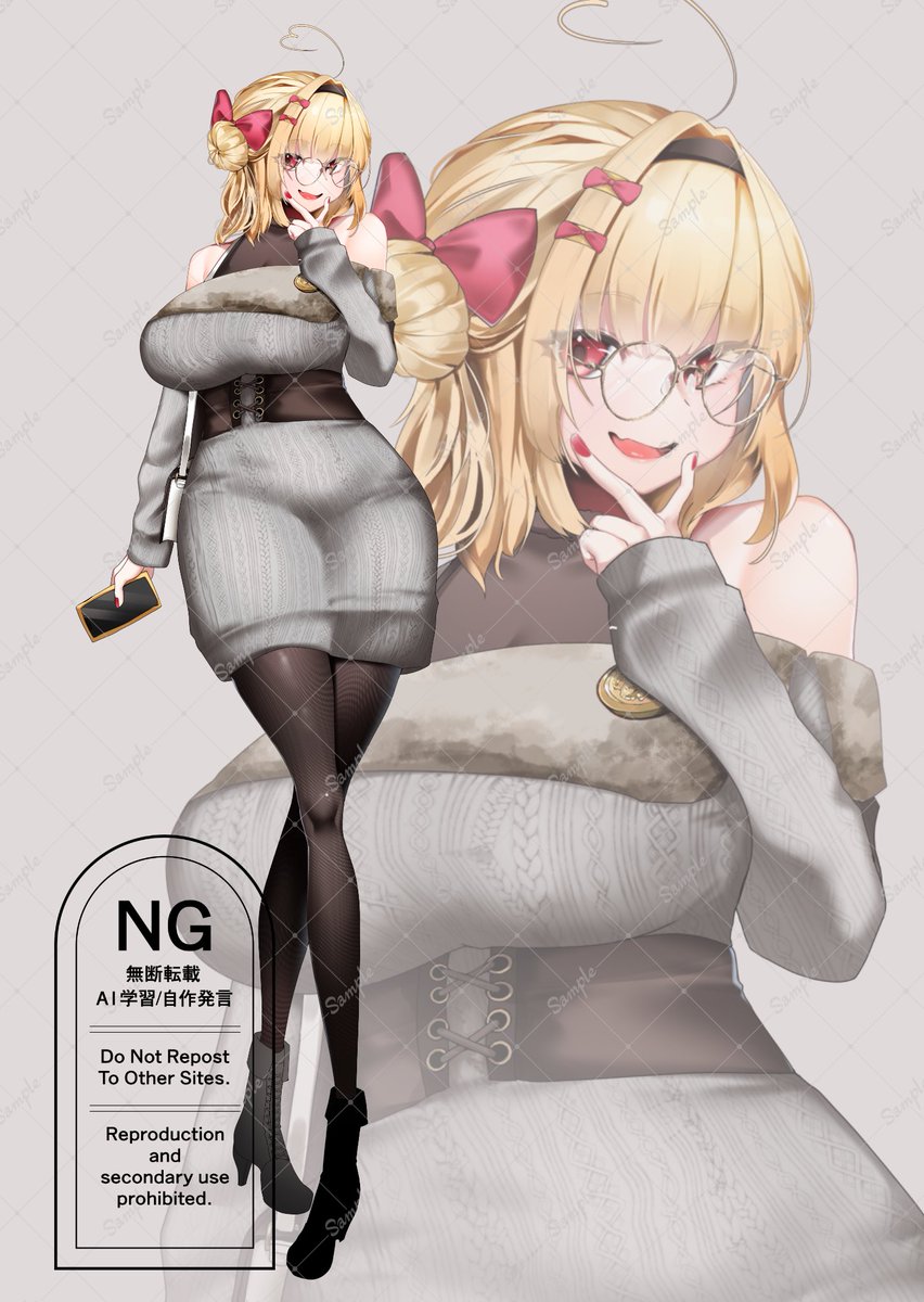 TRPGのPC描かせてもらった✌ 