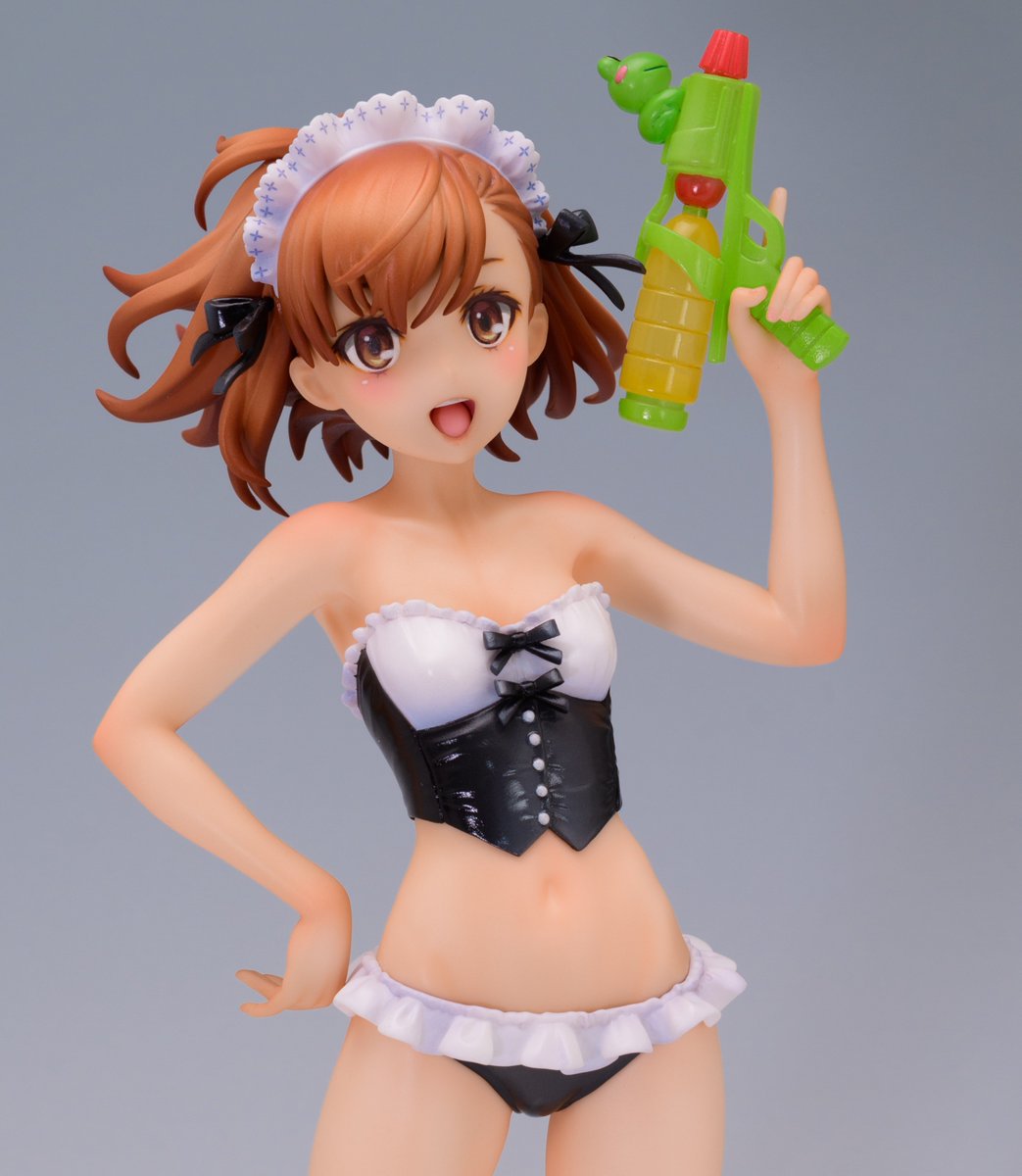 2月8日（日）のWF2026W、美琴×2のご許諾（再販）をいただきました！ありがとうございます！
美琴は最高だぜ！と愛を込めて作りました。当日、良かったら見に来てね！
※未塗装、未組立てのガレージキット（アイデカール付）です。¥20,000-となります〜🙇‍♂️
#WF2026W #御坂美琴