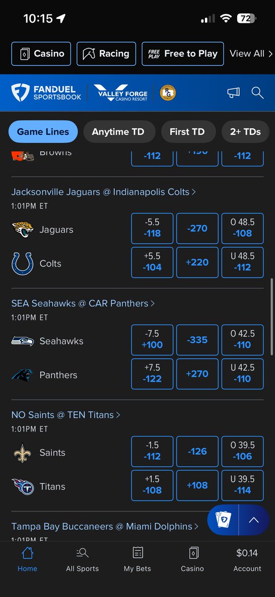 COOminion's tweet photo. @Dataman422 Saints -1.5
Jags -5.5 https://t.co/kYdCCZ7N1w