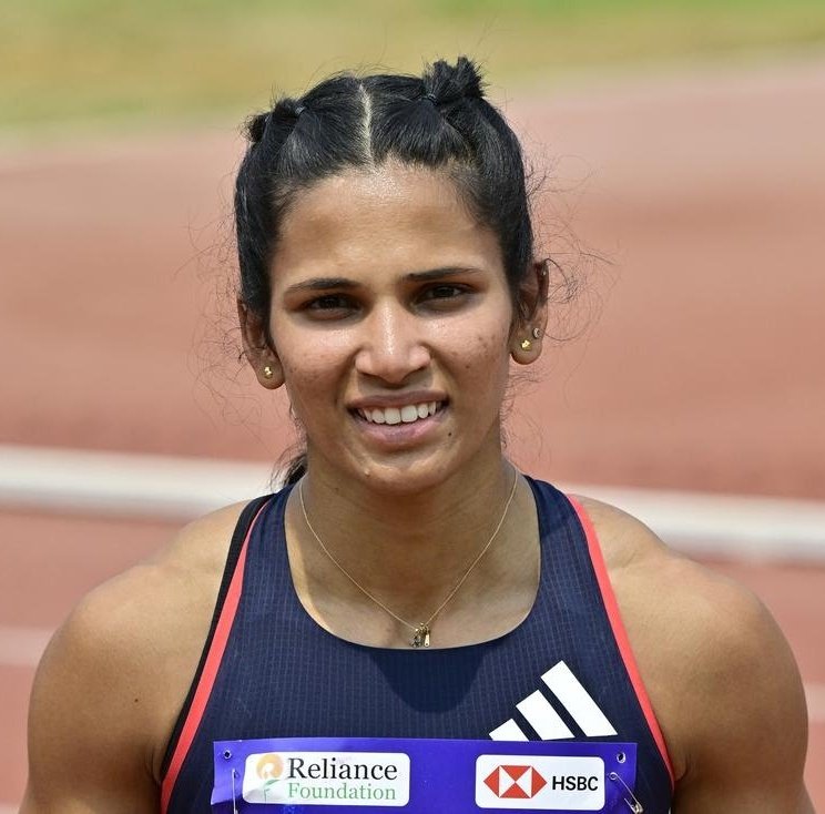 #Congratulations Jyothi Yarraji from Andhra Pradesh, from the Dalit community, won gold in the 100m hurdles at the Asian Athletics Championship with a record-breaking 12.96 seconds. Heartiest congratulations—she has once again made India proud by creating history. Jai Bhim ✊🏾