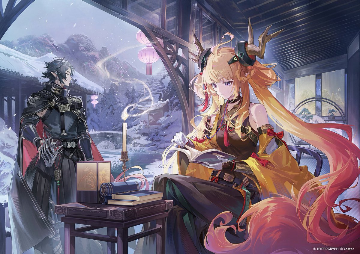 アークナイツのクリスマスイラストを描かせていただきました！🥹 따뜻한 연말 보내시길 바랍니다!
#アークナイツ