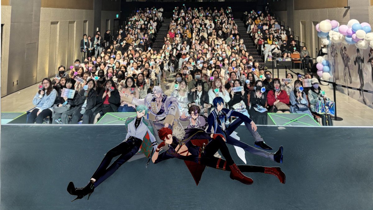 《Allure to Zenith》Show and Meet 圓滿落幕✨
看著台下與螢幕前滿滿的應援，那份感動直到現在依然很真實。 因為有你們的陪伴與支持，這個夜晚才顯得如此閃耀。

謝謝你們與 Alluria 一起跨越次元的界線，讓《Allure to Zenith》呈現出最完美的模樣。
由衷感謝每一位到場以及在線上支持我們的你。