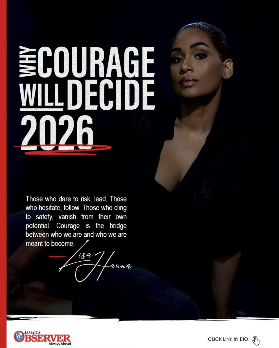 LisaHannamp's tweet photo. Courage is not bravado or recklessness. It is the disciplined decision to move forward without guarantees, to act when outcomes are uncertain and assurances are absent. As we approach 2026, this distinction matters. The world is recalibrating at speed. Power is shifting, time is compressing, and opportunity is concentrating around those who move early and adjust quickly.

What we often describe as caution is, in many cases, fear that has learned how to sound reasonable. True discernment results in movement and decision. Fear, disguised as caution, produces delay that repeats itself until it becomes a pattern. Like the childhood game where you stood frozen, arms stretched out, waiting to be freed, some never leave that posture. Life doesn’t stop. The game moves on. Momentum gathers around those who move.

This reality carries particular weight for Jamaica at this moment. In the wake of destruction in parts of the west, some argued that Christmas festivities in Kingston should be cancelled in solidarity with their pain. The instinct was understandable, but incomplete. Grief deserves acknowledgement, yet livelihoods also depend on continuity. Work must continue, opportunity must circulate, and the show, at times, must go on. Recovery is not served by stillness alone, but by movement, by recognising that rebuilding often requires looking beyond where we stand to where possibility still exists.

As we look toward 2026, a hard truth becomes unavoidable: the world no longer pauses for the unready. It does not slow down to convince the hesitant, and it does not intervene for those who refuse to decide.

Courage now looks like self-authorship, deciding before comfort arrives, acting before permission is granted, and accepting that clarity often follows movement rather than preceding it. No one pulls us free anymore. We pull ourselves. And the moment we stop waiting to be saved, we become capable of leading.

Click the link to read the full article: Why Courage Will Decide 2026. 

https://t.co/V3ECrFGYMS