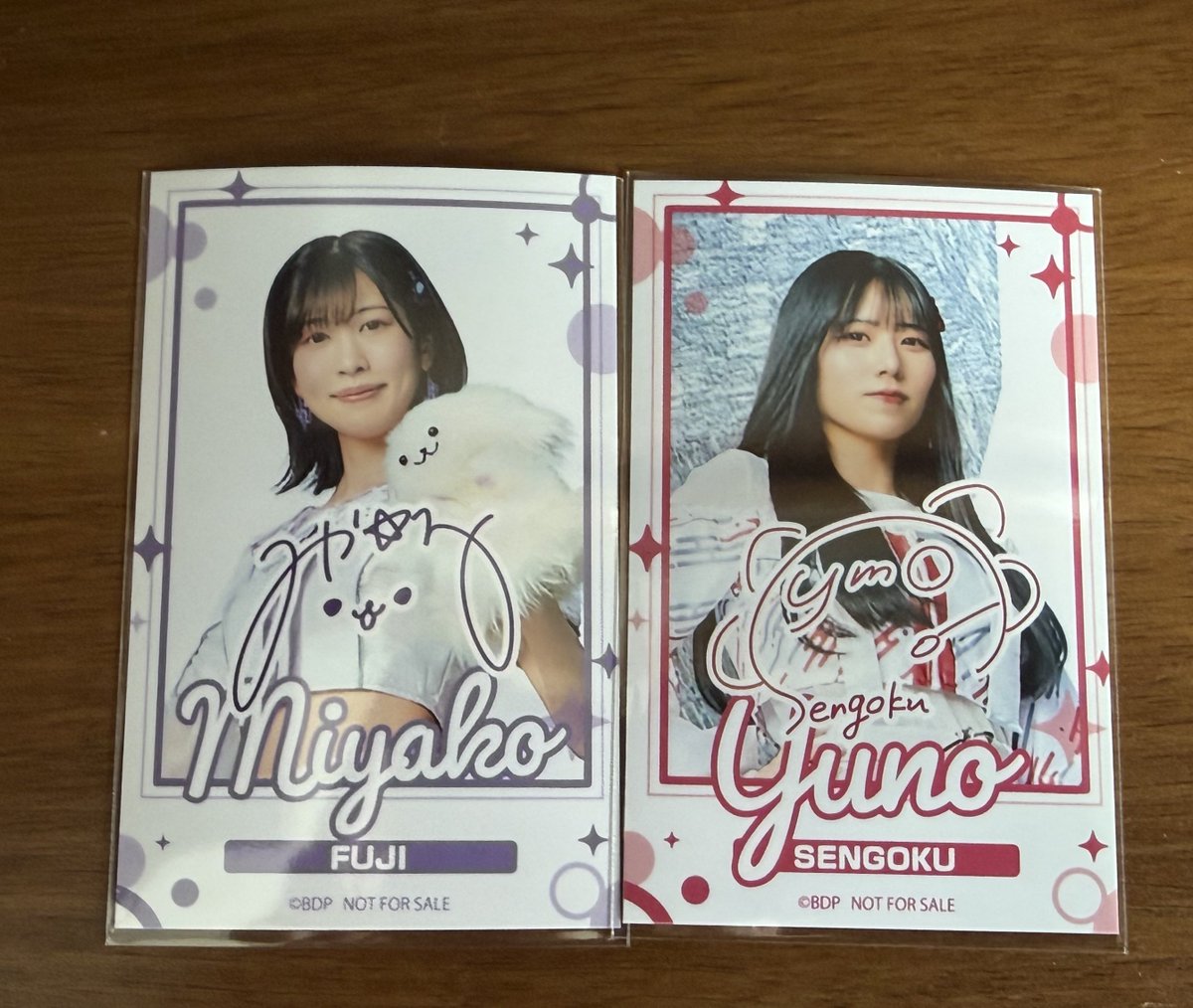 交換】夢限大みゅーたいぷ 1st Album 」プログレス サイン」特典ミニ