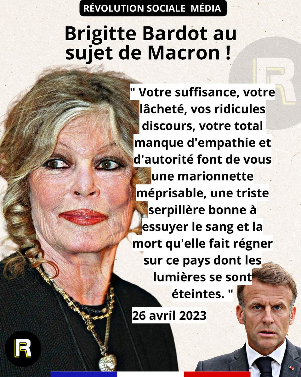 luckasdelille59's tweet image. Elle ne pratiquait pas la langue de bois et avait bien cerné le personnage 
#RipBrigitteBardot