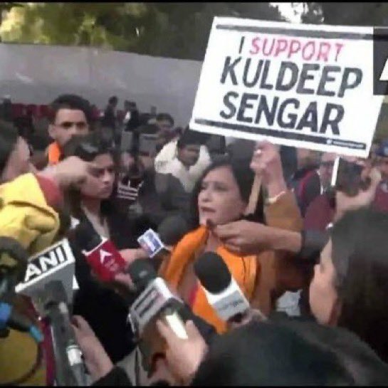 Israel had a “right to rape” protest
India just saw a “I support rapist” protest

Zionism 🤝🏽 Hindutava