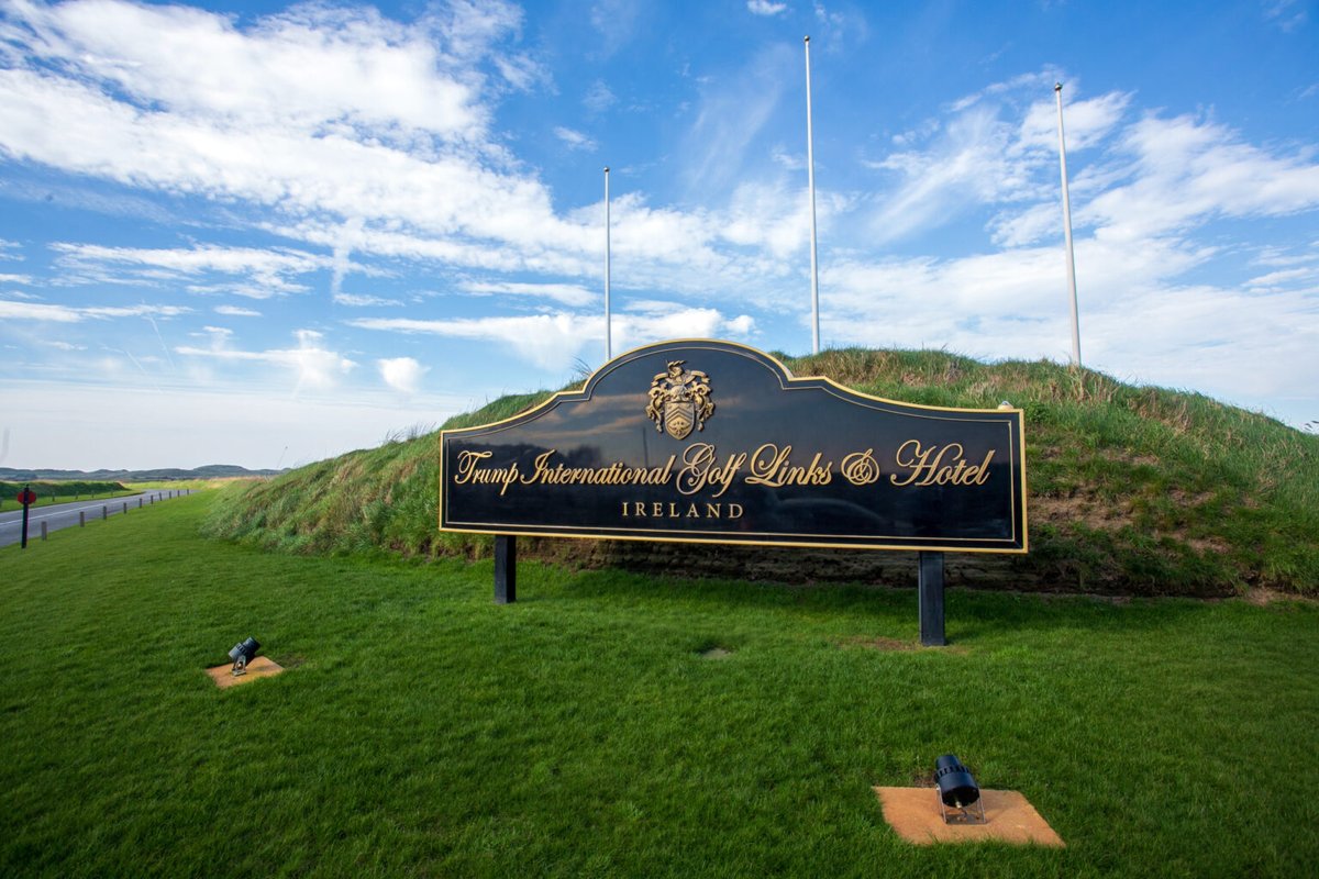 ClareEcho's tweet image. Plans lodged for permanent ballroom to accommodate 320 guests at Trump Doonbeg clareecho.ie/plans-lodged-f… | @gordondeeg