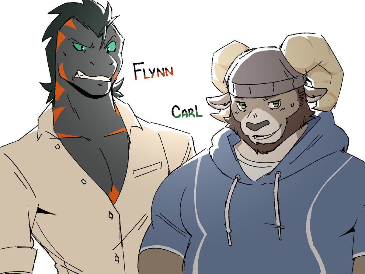 CptTaro's tweet image. the brainworms told me to redraw the entire ECHO vn cast again in my style...