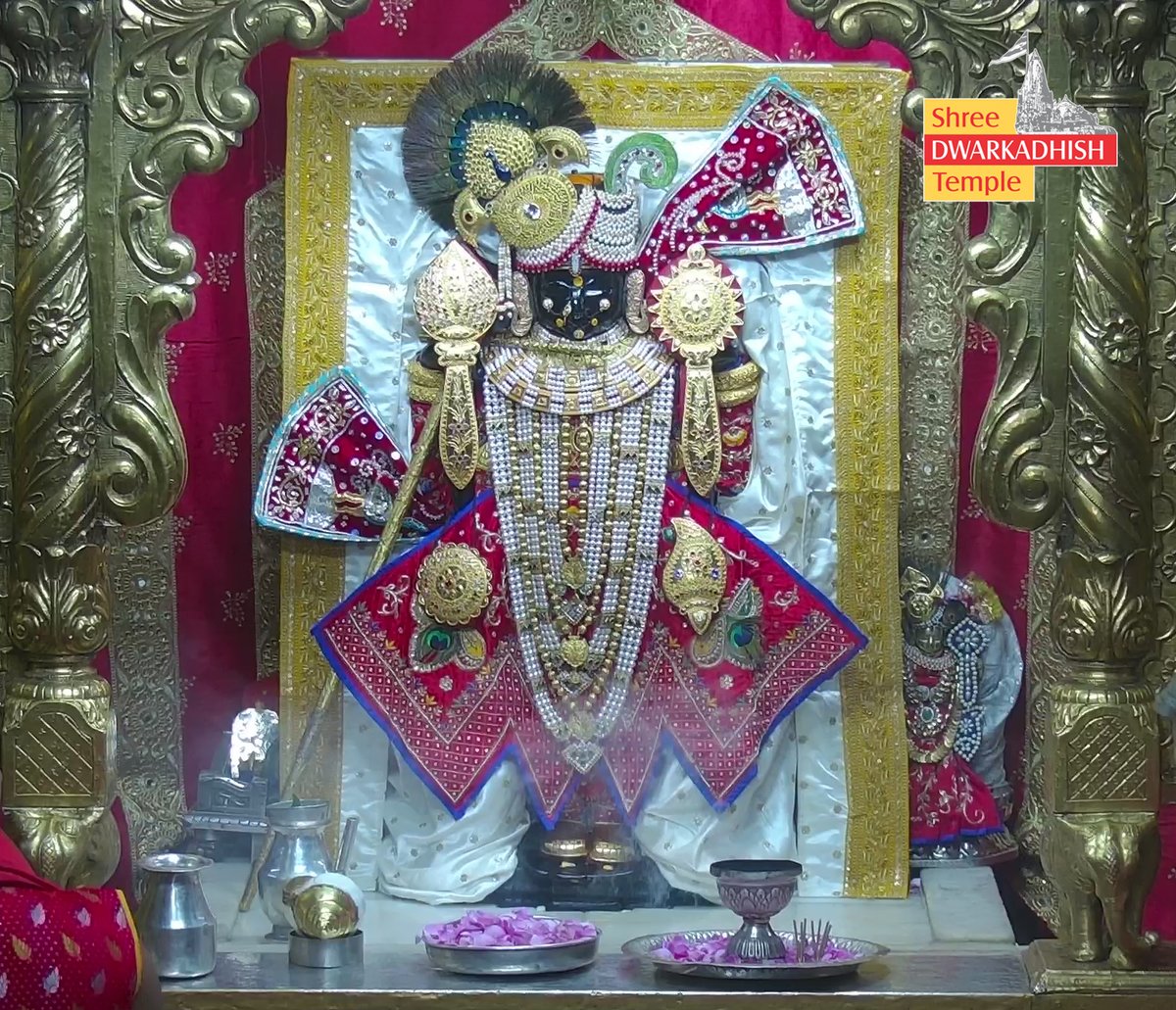 राजाधीराज द्वारीकाधीशजी के संध्या आरती दर्शन 🙏🏻
श्री द्वारकाधीश मंदिर द्वारका,गुजरात
दिनांक :- 28/12/2025 रविवार        

#dwarka #sandhyaaarti
#ShridwarikadhishmandirOfficial