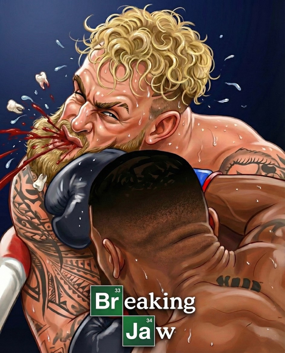 Breaking Jaw: The Final Season. <a href="/jakepaul/">Jake Paul</a> #JakeJoshua #jakepaulvsanthonyjoshua