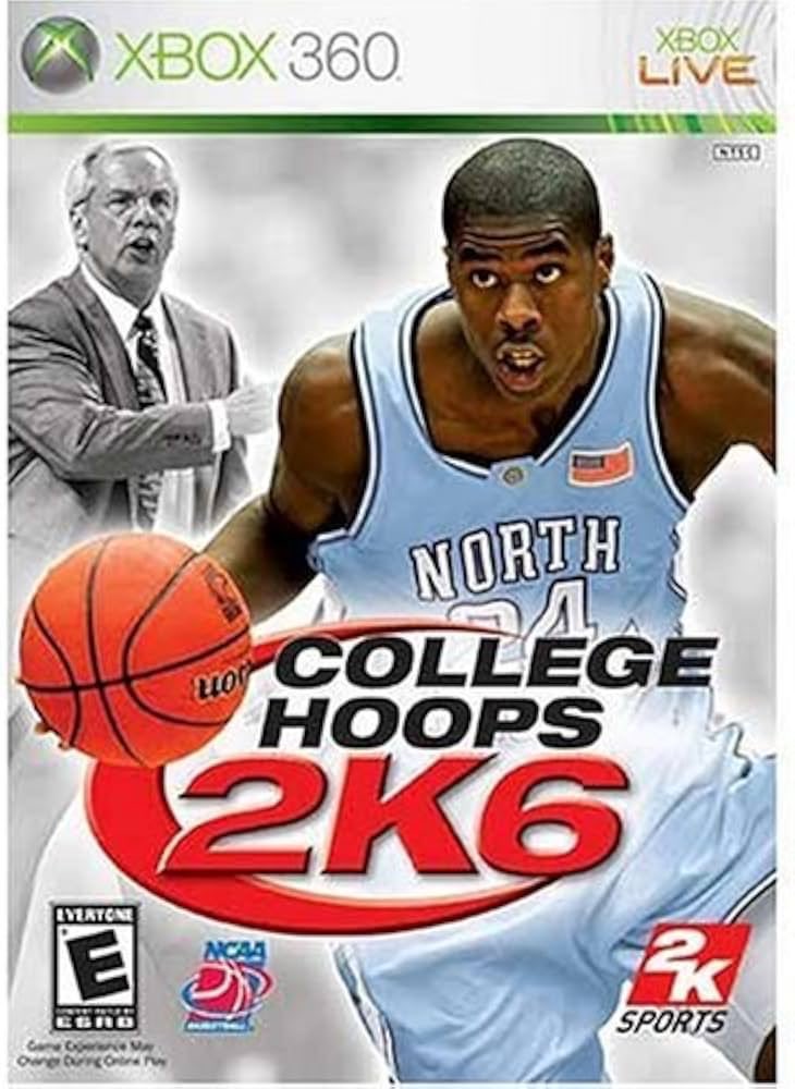 CollegeHoops's tweet image. College Hoops 2K6 on XBox 360 (2005) 🎮