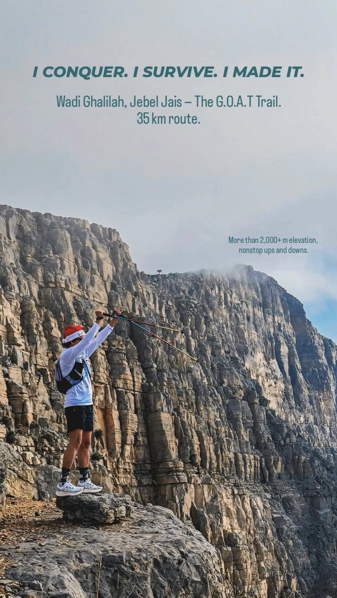 cjdbarros's tweet photo. I realized I need more training.

Train elevation, not excuses.
If you can't survive the climb and downhills
This 35km will humbled you. 

If you only train flat
Don't complain on climb. 

You'll face here lose rocks
And brutal downhills. https://t.co/9AM0gR0IbW