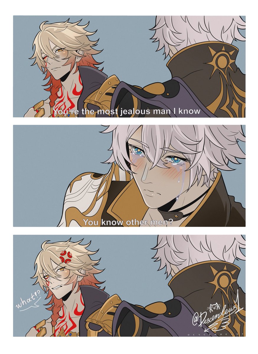 Descendeus 💜 Semi Open Commissions (2/4) tweet media