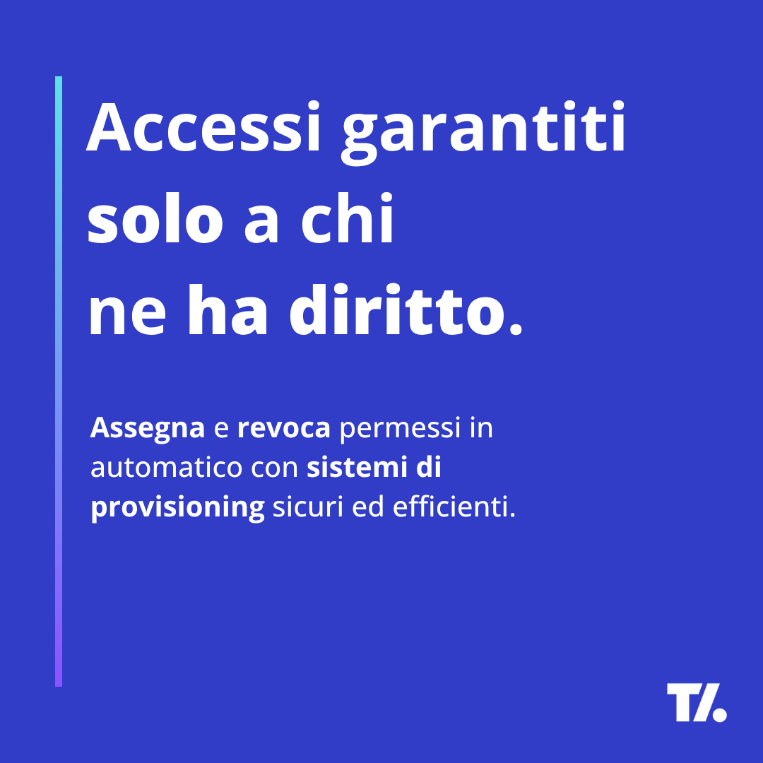 🔐 Con il provisioning automatico, gli utenti ottengono i permessi giusti dal primo giorno.

🤝🏻 Fai il primo passo verso la sicurezza, contattaci:
tirasa.net/contatti

#IAM #IdentityManagement #AccessManagement #OpenSource #Cybersecurity