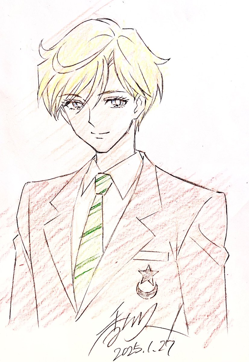 2025自分が選ぶ今年の4枚 全て鉛筆らくがき✏️他にもあった気もするが