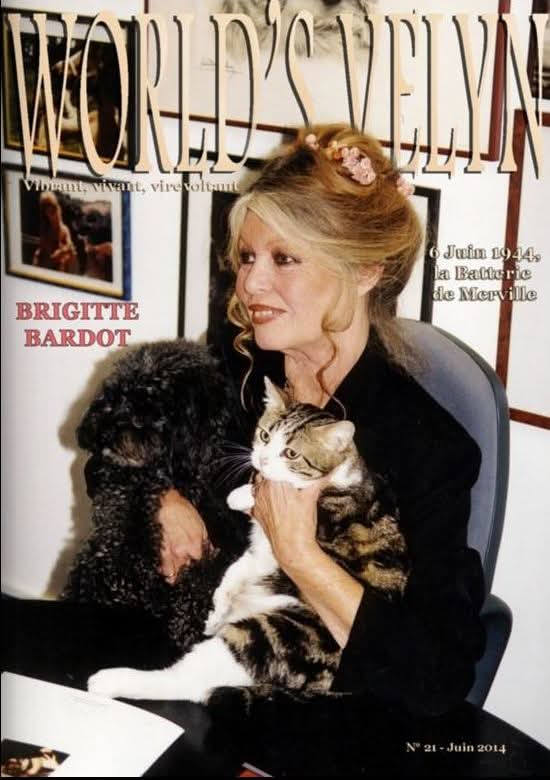 Adieu ma Chère Brigitte. Nous sommes tous tristes aujourd'hui de vous savoir partie, vous qui avez tant donné. Je n'oublierai jamais la franchise de notre entretien et votre bienveillance à mon égard.  Mylène vous attend tout là-haut pour danser le Manbo...
Je vous embrasse.
