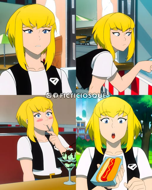 dientona_xd3086's tweet image. La primera vez que vi a esta mina me recordaba siempre a Numero 18 de Dragon Ball xd.