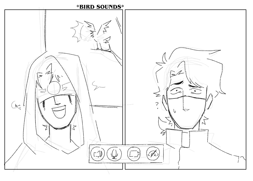 Based on the calls I have with my husband, he hears the birds more than my voice lmao