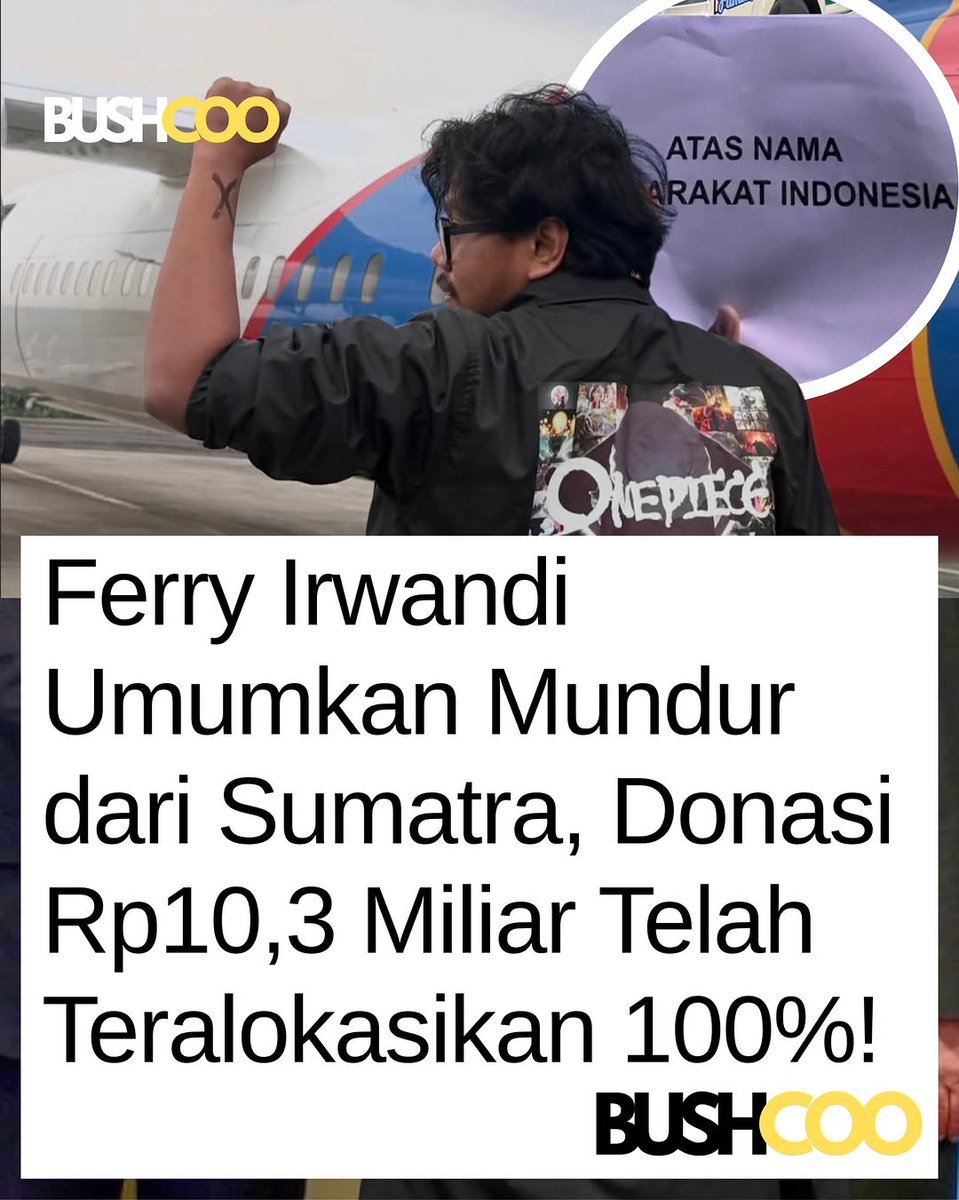 Terima kasih Ferry Irwandi 🙏