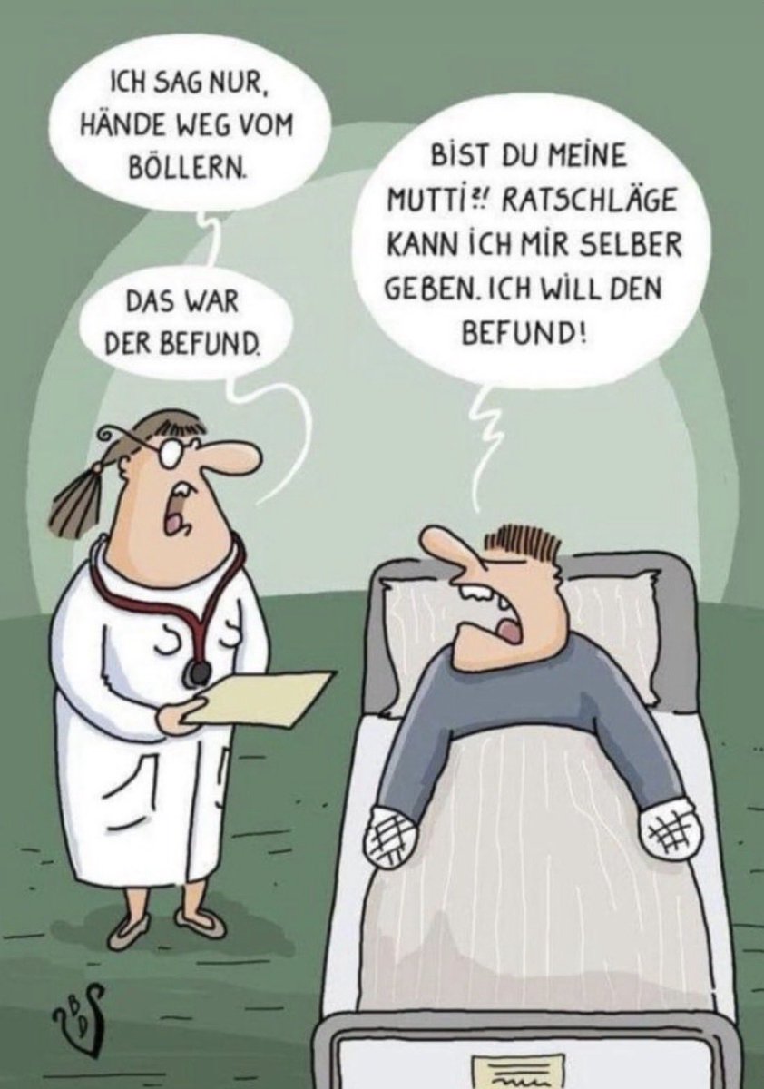 Unschön, unnötig, aber leider Klinikalltag am 1. Januar…