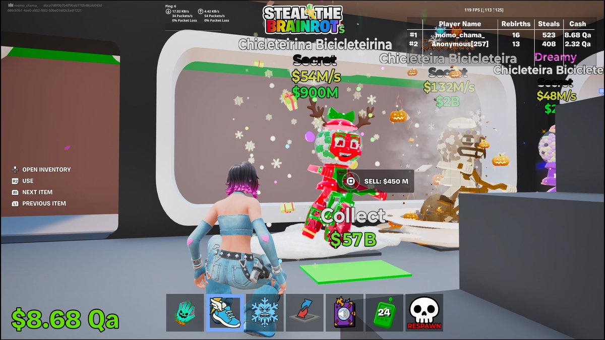 saitoatsumori's tweet image. エルフエルフクリスマスのでた
ガールチャリもらった可愛すぎる🎄♡

 #ブレインロット  #steelthebrainrot  #stb