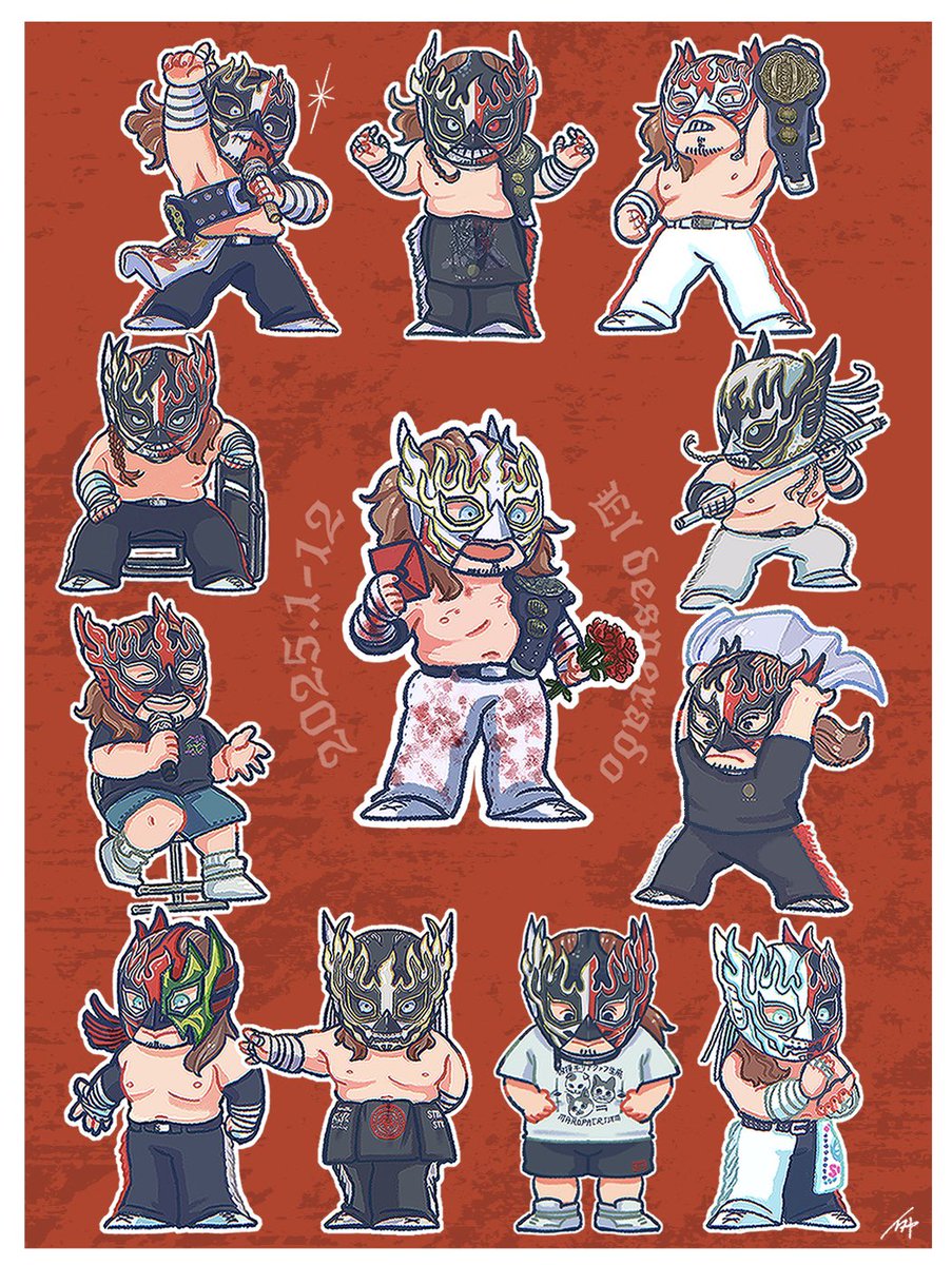 2025年もデスペラード選手のおかげでたくさんプロレスを楽しめました。ありがとうございました。
#ElDesperado