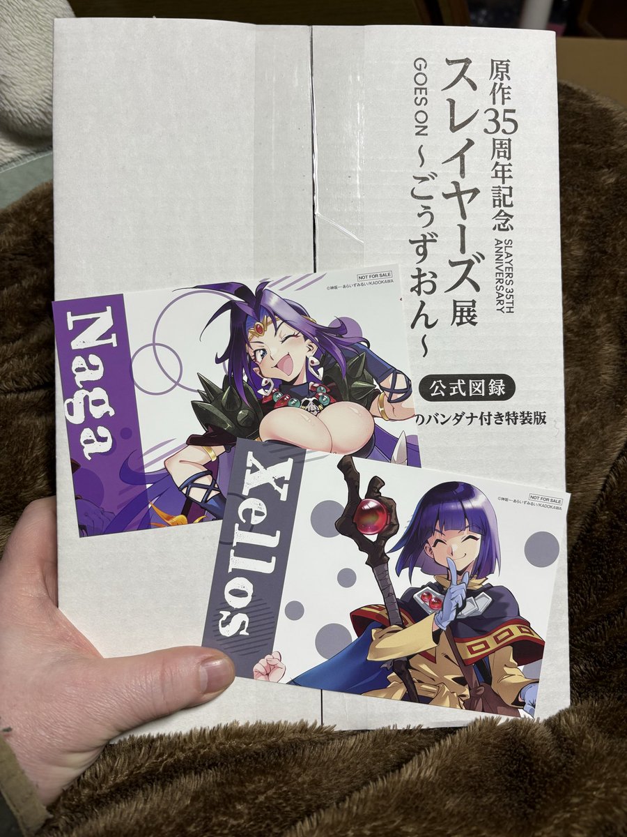 PEARLS展　公式図録 スレイヤーズ展の公式図録届きましたわ( *´艸｀) #スレイヤーズごぅず