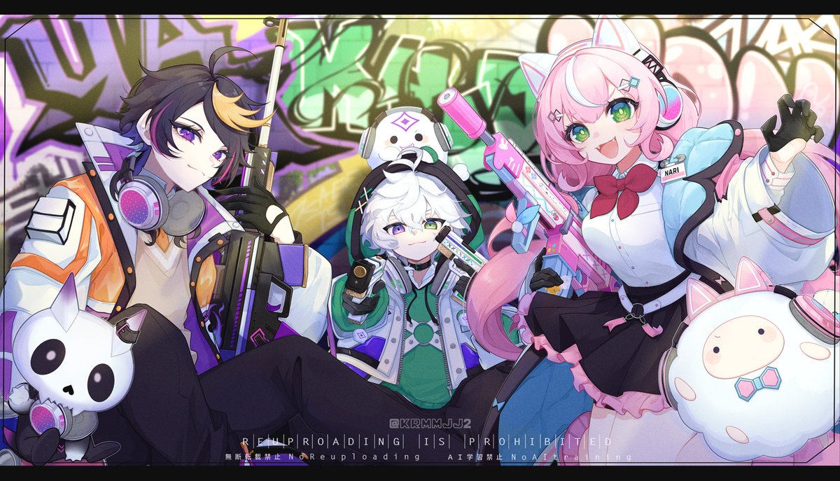 やみくもページ やみくもやん ❕ #YaminoArt #叢雲掲示板 #Nari_Art