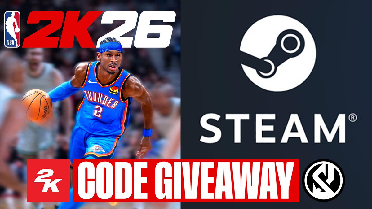 🎉 NBA 2K26 PC Giveaway 🎉 

I’m giving away another code for NBA 2K26 Standard Edition on PC (Steam), so this is your third chance. Join now! 

How to Enter: 
1. Follow me 
2. Repost this post. 

Winner Announcement: January 1, 2026. 
Happy holidays everyone and good luck!